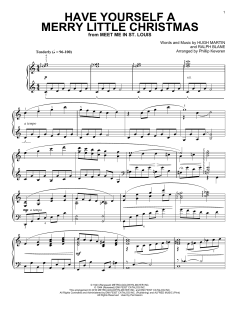 Have Yourself A Merry Little Christmas von Hugh Martin (Download) 