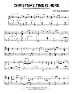 Christmas Time Is Here von Vince Guaraldi (Download) 