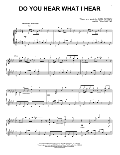 Do You Hear What I Hear von Carole King (Download) 