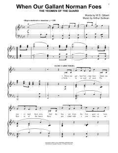 When Our Galland Norman Foes von Gilbert & Sullivan (Download) 