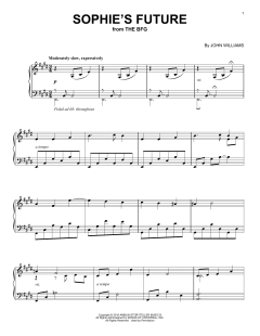 Sophie's Future von John Williams (Download) 