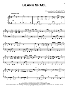 Blank Space von Taylor Swift (Download) 