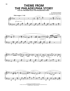 Theme From The Philadelphia Story von Franz Waxman (Download) 