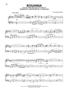Rosanna von Franz Waxman (Download) 