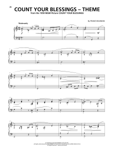 Count Your Blessings (Theme) von Franz Waxman (Download) 