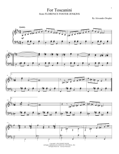 For Toscanini von Alexandre Desplat (Download) 