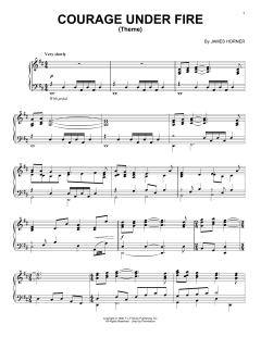 Courage Under Fire (Theme) von James Horner (Download) 