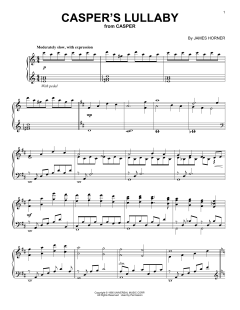 Casper's Lullaby von James Horner (Download) 