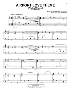 Airport Love Theme (Winds Of Chance) von Vincent Bell (Download) 