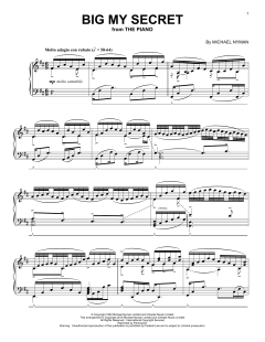 Big My Secret von Michael Nyman (Download) 