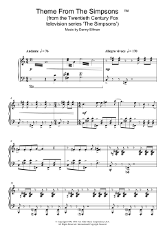 Theme From The Simpsons von Danny Elfman (Download) 
