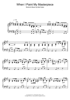 When I Paint My Masterpiece von Bob Dylan (Download) 