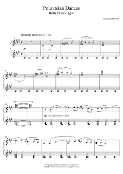 Polovtsian Dances von Alexander Borodin (Download) 