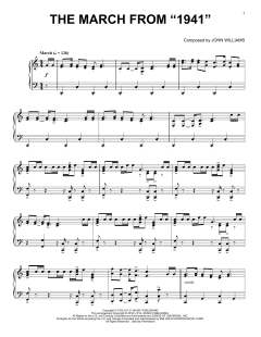 The March From "1941" von John Williams (Download) 