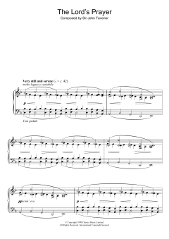 The Lord's Prayer von John Tavener (Download) 