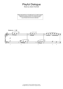 Playful Dialogue von Johann Nepomuk Hummel (Download) 