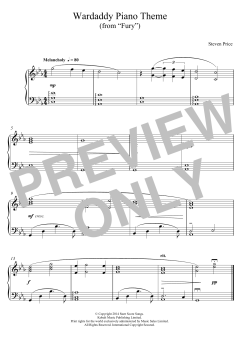 Wardaddy Piano Theme (Download) 