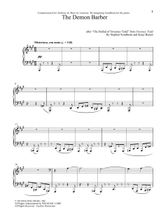 The Demon Barber von Stephen Sondheim (Download) 