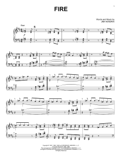 Fire [Jazz version] von Jimi Hendrix (Download) 