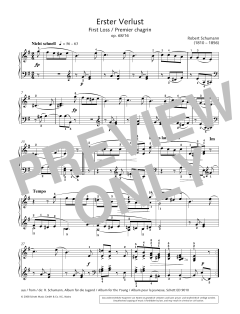 First Loss von Robert Schumann (Download) 