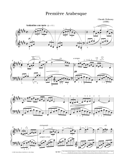 Première Arabesques von Claude Debussy (Download) 