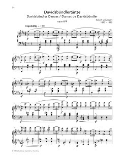 Davidsbündler Dances von Robert Schumann (Download) 