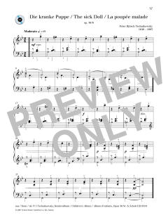 The Sick Doll von Pyotr Il'yich Tchaikovsky (Download) 