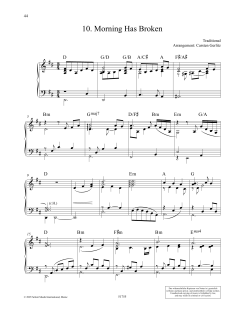 Morning Has Broken (Download) 