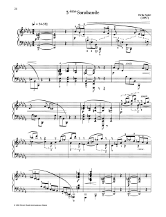 3eme Sarabande von Erik Satie (Download) 