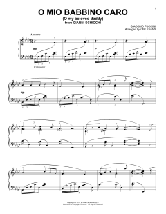 O Mio Babbino Caro von Giacomo Puccini (Download) 