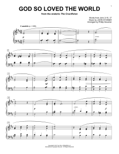 God So Loved The World von John Stainer (Download) 
