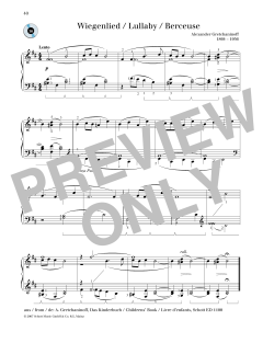 Lullaby von Alexander Gretchaninoff (Download) 