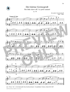 The Little Show-Off von Alexander Gretchaninoff (Download) 