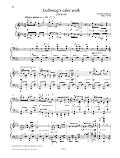 Golliwogg's Cake Walk von Claude Debussy (Download) 