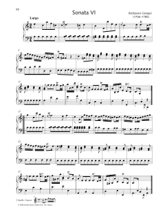 Sonata VI A minor von Baldassare Galuppi (Download) 