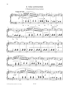 Valse Sentimentale von Pyotr Il'yich Tchaikovsky (Download) 
