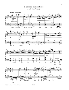 Scherzo Humoristique von Pyotr Il'yich Tchaikovsky (Download) 