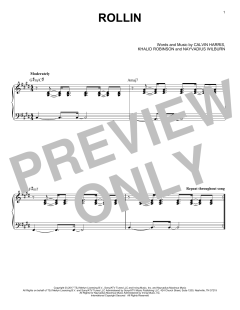 Rollin von Calvin Harris (Download) 