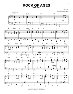 Rock Of Ages [Jazz version] von Augustus M. Toplady (Download) 
