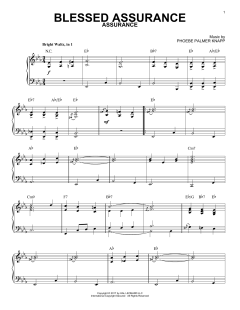 Blessed Assurance [Jazz version] von Phoebe Palmer Knapp (Download) 