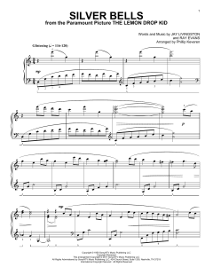 Silver Bells [Classical version] von Ray Evans (Download) 