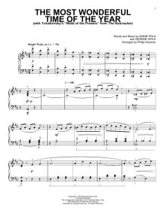 The Most Wonderful Time Of The Year [Classical version] von George Wyle (Download) 