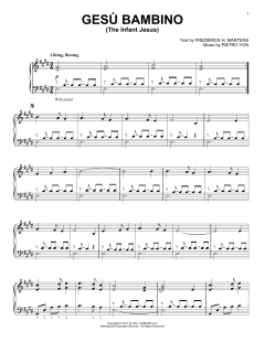 Gesu Bambino (The Infant Jesus) von Frederick H. Martens (Download) 