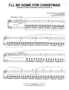 I'll Be Home For Christmas [Classical version] von Kim Gannon (Download) 