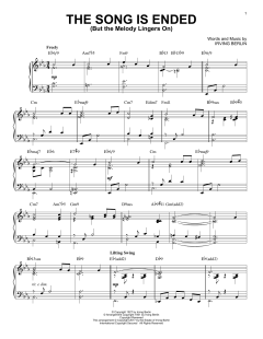 The Song Is Ended (But The Melody Lingers On) [Jazz version] von Irving Berlin (Download) 