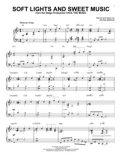Soft Lights And Sweet Music [Jazz version] von Irving Berlin (Download) 