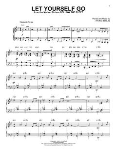 Let Yourself Go [Jazz version] von Irving Berlin (Download) 