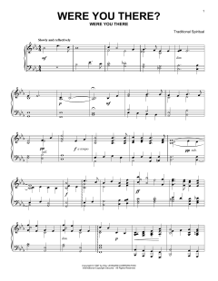 Were You There? von Charles Winfred Douglas (Download) 