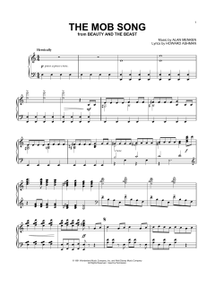 The Mob Song von Alan Menken (Download) 