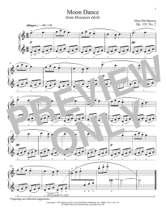 Moon Dance von Alan Hovhaness (Download) 